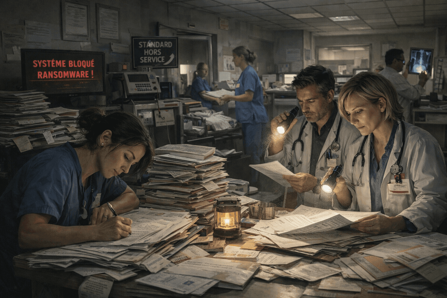 What nobody tells you when a hospital gets attacked.