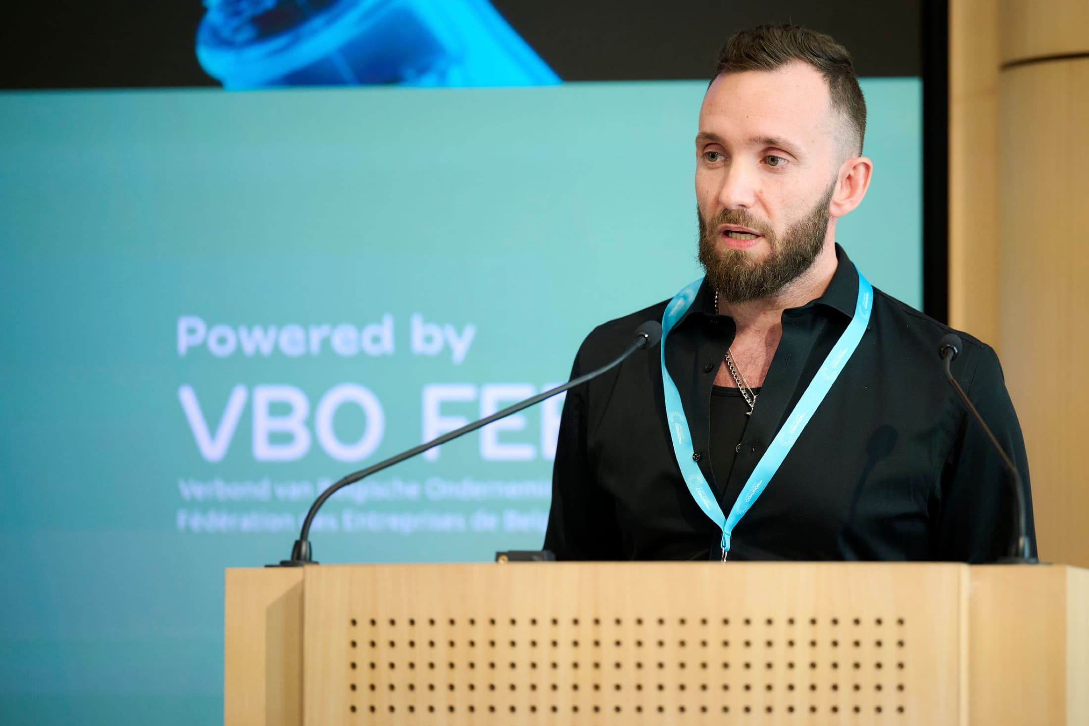 Christophe Mazzola en intervention (VBO FEB)